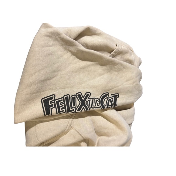 Felix the Cat Hoodie "Black Cats Rule" - Good Used Condition - Picture 5 of 8